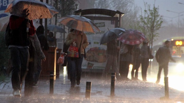 İstanbul'da sağanak yağışın etkili olması bekleniyor. 