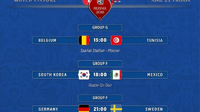 World Cup: Belgium, Germany, Mexico take field