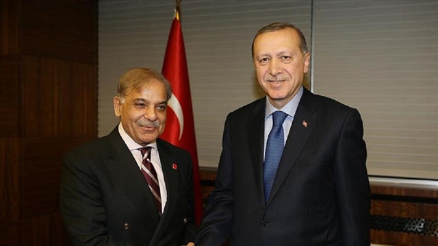 Turkish President Recep Tayyip Erdoğan meets Punjab's Former Chief Minister Shehbaz Sharif