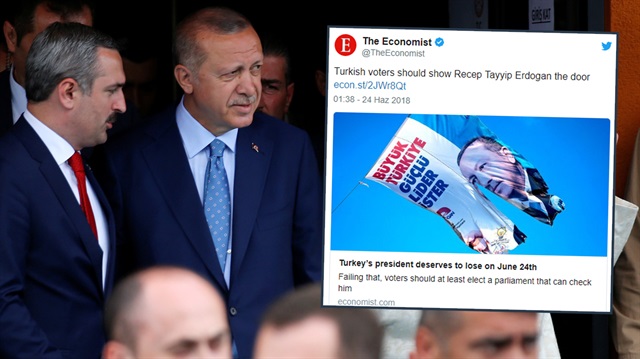 Cumhurbaşkanı Erdoğan, "Şu anda bu seçimle beraber Türkiye, adeta bir demokratik devrimi gerçekleştiriyor." dedi. 