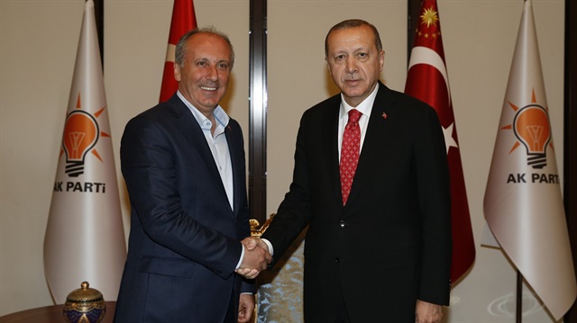Cumhurbaşkanı Erdoğan -Muharrem İnce