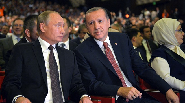 Cumhurbaşkanı Erdoğan - Viladimir Putin