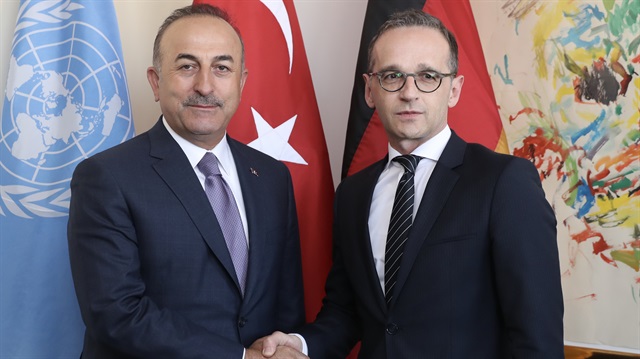 Almanya Dışişleri Bakanı Heiko Maas, Dışişleri Bakanı Mevlüt Çavuşoğlu