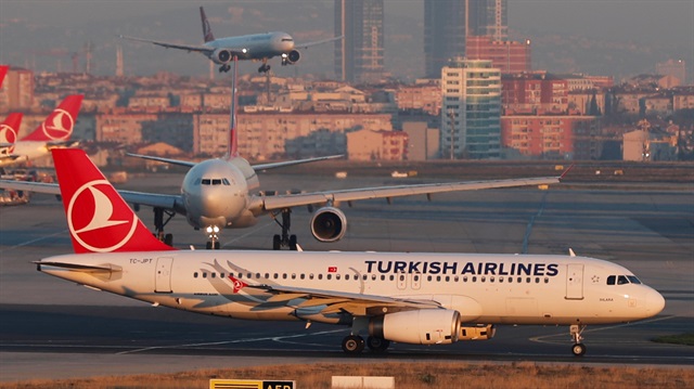 A Turkish Airlines Airbus A320-200