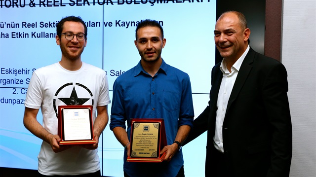 Eskişehir Chamber of Industry honor developers as ‘model young entrepreneurs’