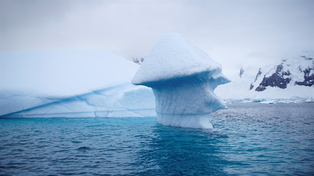 File Photo: An iceberg floats near Danco Island, Antarctica, Feb. 14, 2018