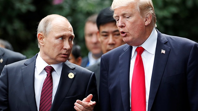 Rusya Devlet Başkanı Putin ve ABD Başkanı Trump, en son Kasım 2017'de Asya-Pasifik Zirvesi'nde bir araya gelmişti. 