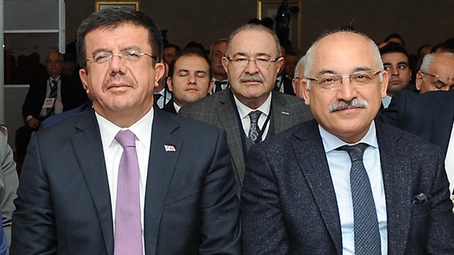 Ekonomi Bakanı Nihat Zeybekci - Türkiye İhracatçılar Meclisi (TİM) Başkanı Mehmet Büyükekşi