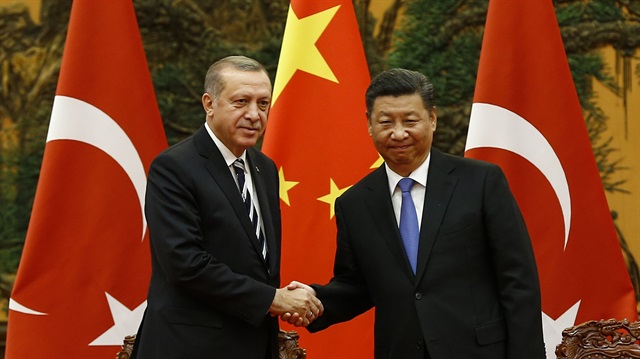 Arşiv:  Cumhurbaşkanı Recep Tayyip Erdoğan, Çin Devlet Başkanı Şi Cinping