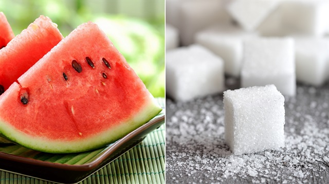 Yüksek oranda şeker içeren karpuzun sağlığa zarar vermemesi için doğru porsiyonda tüketilmesi gerekiyor.
