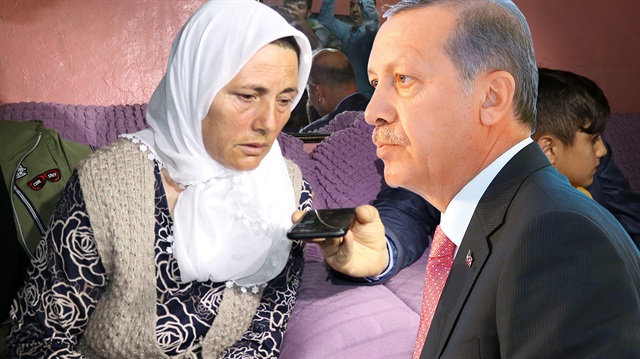 Cumhurbaşkanı Erdoğan, PKK'lı teröristlerin katlettiği Mevlüt Bengi'nin ailesiyle telefonda görüştü. 