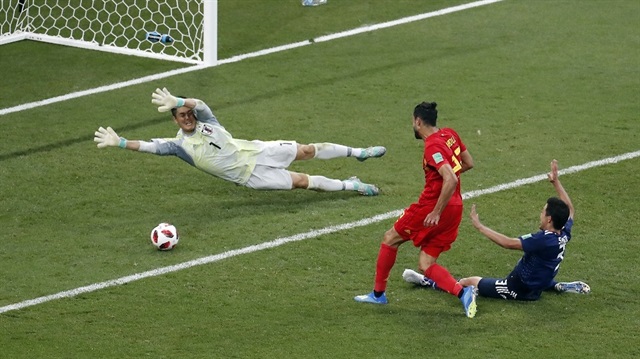 Belçika 2-0 geriye düştüğü maçta rakibi Japonya'yı 3-2 yenerek çeyrek finale yükseldi. 