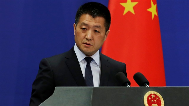 Chinese Foreign Ministry spokesman Lu Kang 