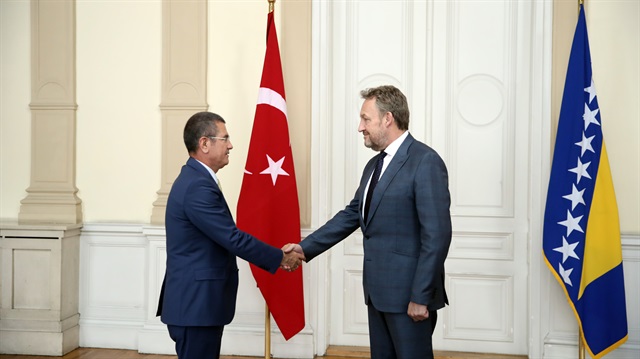 Turkish Defence Minister Nurettin Canikli in Sarajevo

