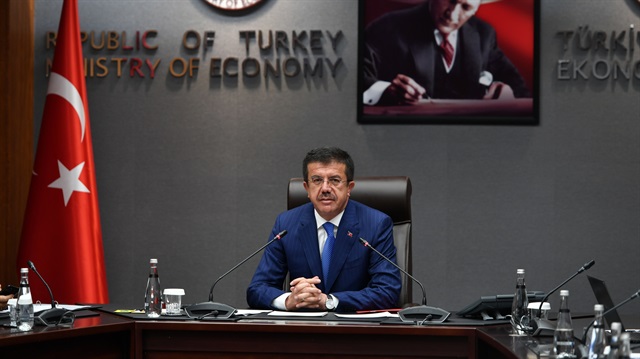 Turkish Economy Minister Nihat Zeybekci 