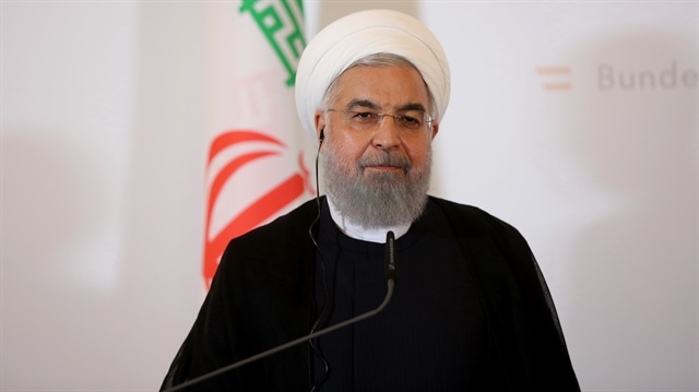 Iranian President Hassan Rouhani in Austria

