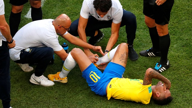 Neymar'ın Dünya Kupası'nda kaç dakika yerde yattığı ortaya çıktı