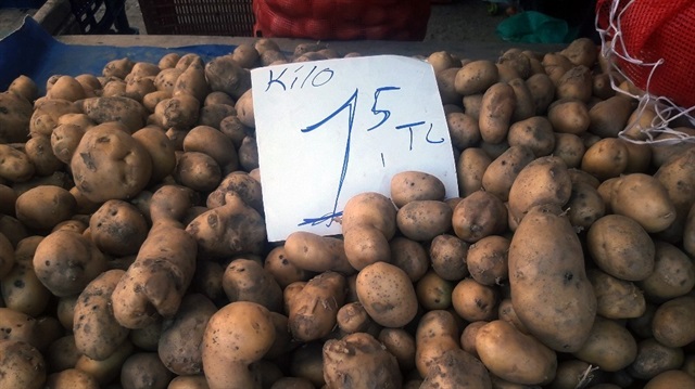 Patates ve soğanın fiyatı düşüşe geçti