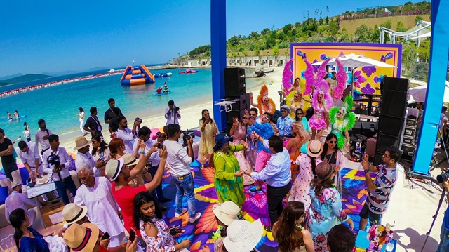 "بودروم" التركية تستضيف حفل زفاف هندي  أسطوري على مدار 3 أيام