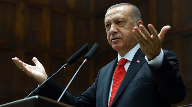 Cumhurbaşkanı Recep Tayyip Erdoğan AK Parti grubuna seslendi.