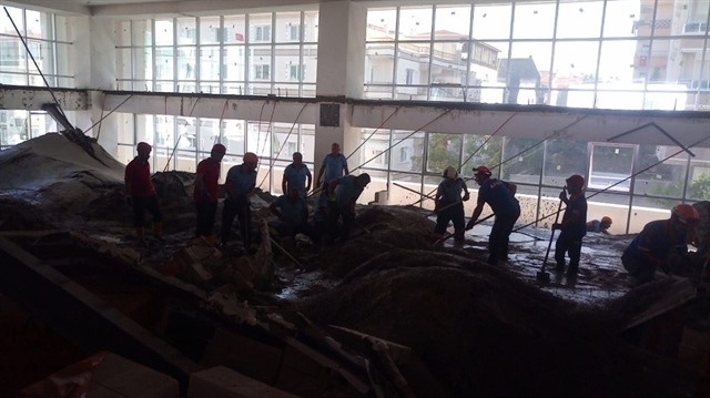 Ankara'da okul inşaatında kaza: 3 işçi öldü
