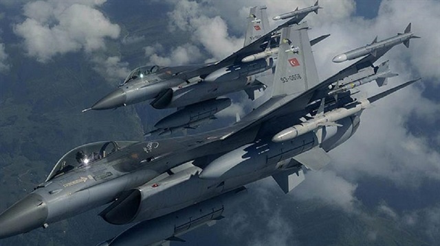 المقاتلات الجوية التركية