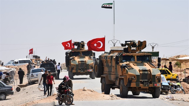 File Photo: Turkish army patrols in Manbij