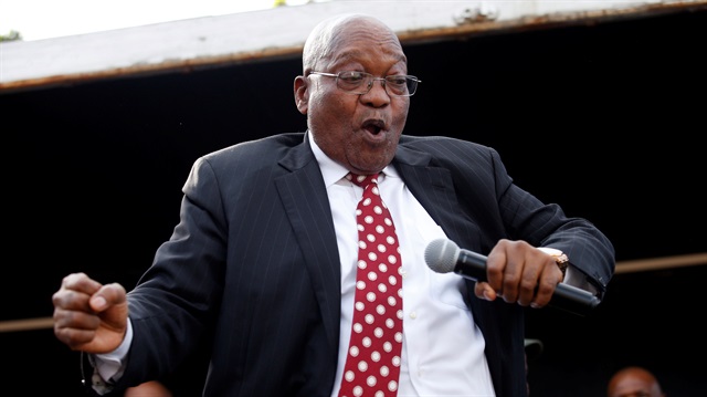 Former South African president Jacob Zuma