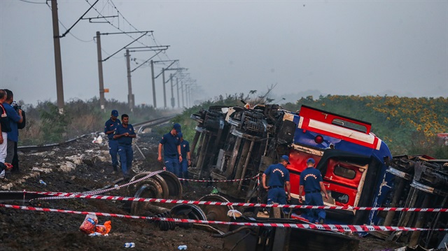 Tekirdağ'daki tren kazasında hayatını kaybedenlerin sayısı 24'e yükseldi. 