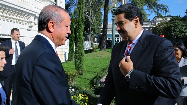 ​Cumhurbaşkanı Recep Tayyip Erdoğan - Venezuela Devlet Başkanı Nicolas Maduro