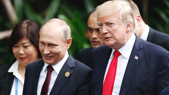 ABD Başkan Donald Trump ve Rusya Devlet Başkanı Vladimir Putin