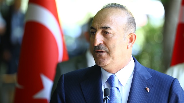 Dışişleri Bakanı Mevlüt Çavuşoğlu.  