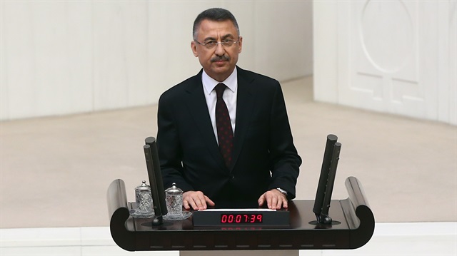 Başkan Yardımcısı Oktay, Erdoğan’a ilk vekaletini yaptı.