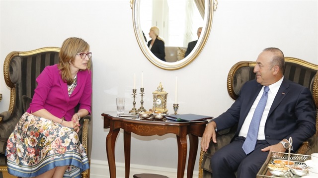 Arşiv: Dışişleri Bakanı Mevlüt Çavuşoğlu, Bulgaristan Dışişleri Bakanı Ekaterina Zaharieva ile telefonda görüştü.
