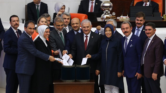 Turkish parliament elects Binali Yıldırım as new speaker