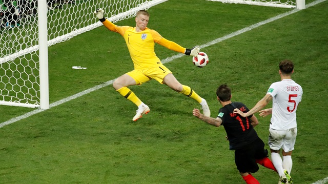 Mandzukic'in Hırvatistan'a finali getiren golü.