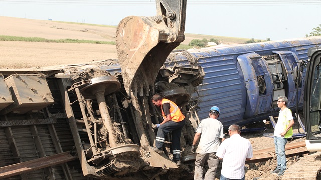 Tekirdağ'daki tren kazasında 24 kişi hayatını kaybetmişti.