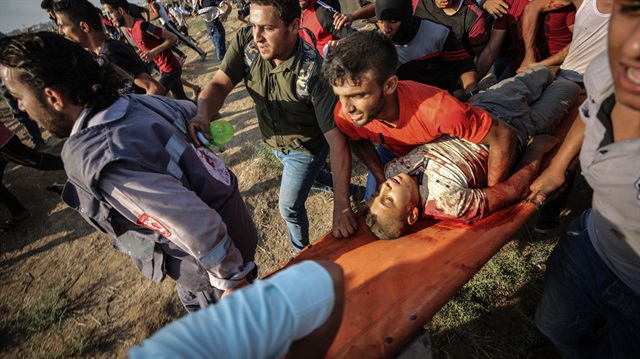 İşgalci İsrail güçleri Gazze sınırında bir Filistinli çocuğu daha şehit etti