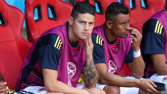 James Rodriguez, 2014-2017 arasında formasını giydiği Real Madrid'de 36 gol kaydetmişti.