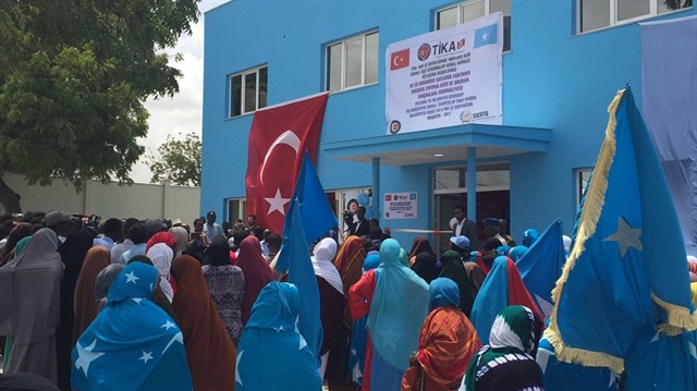 "تيكا" التركية ترمم مبنى اتحاد نقابة عمال الصومال