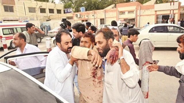  ارتفاع قتلى تفجير تجمع انتخابي في الباكستان إلى 128