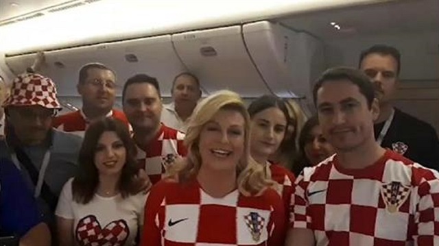 رئيسة كرواتيا توجه رسالة للروس وتدعوهم لتشجيع فريقها