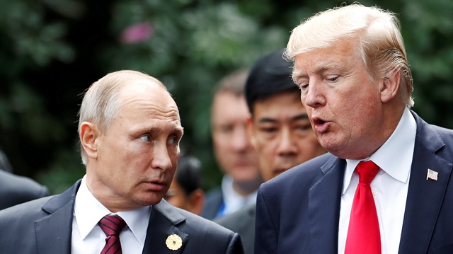 Rusya Devlet Başkanı Vladimir Putin ve ABD Başkanı Donald Trump