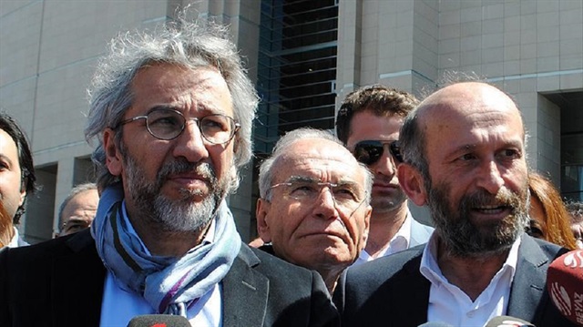 Turkish journalists Can Dündar and Erdem Gül