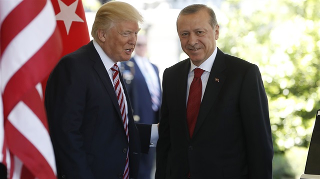 Donald Trump - Cumhurbaşkanı Recep Tayyip Erdoğan