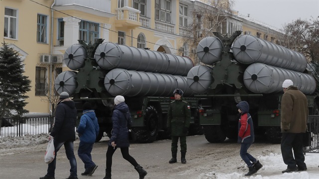 File Photo: Russian S-400 missile air defence systems