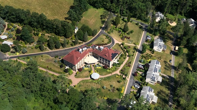 Aerial photos of the the camp where Fetullah Terrorist Organization (FETÖ) leader Fetullah Gulen lives in Pennslyvania