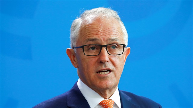 File photo: Australia's Prime Minister Malcolm Turnbull