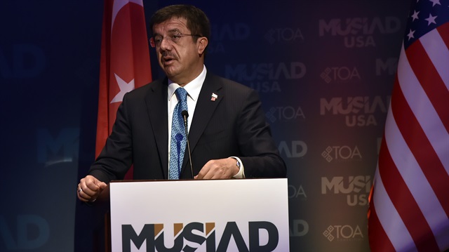 Turkish Economy Minister, Nihat Zeybekci 