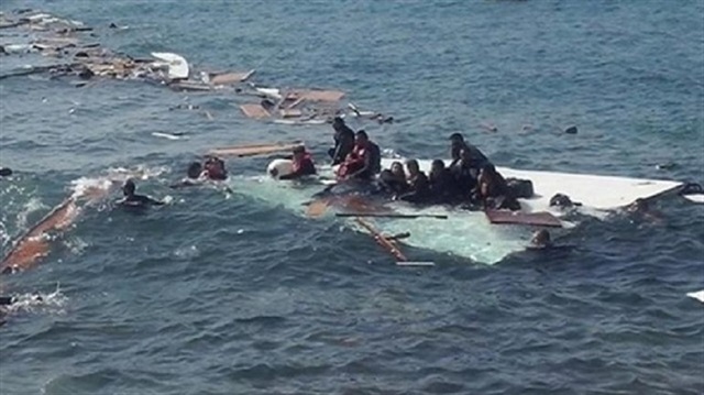 مصرع 19 مهاجرًا غرق قاربهم قبالة شمال قبرص التركية 